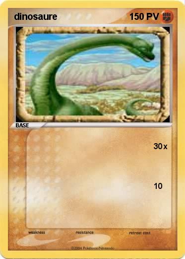 Pokemon dinosaure