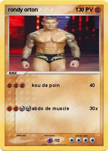 Pokemon rondy orton