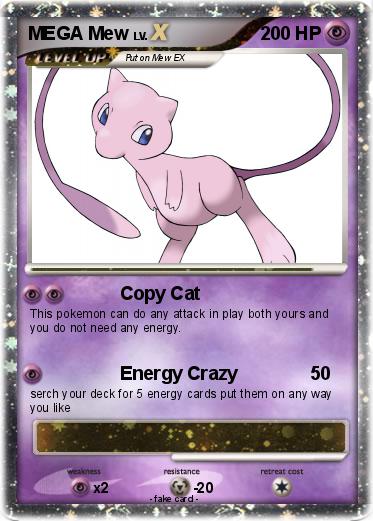 Pokemon MEGA Mew