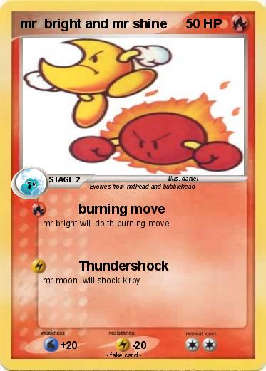 Pokemon mr  bright and mr shine