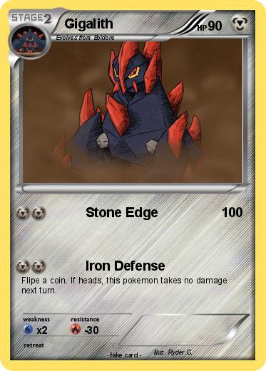 Pokemon Gigalith