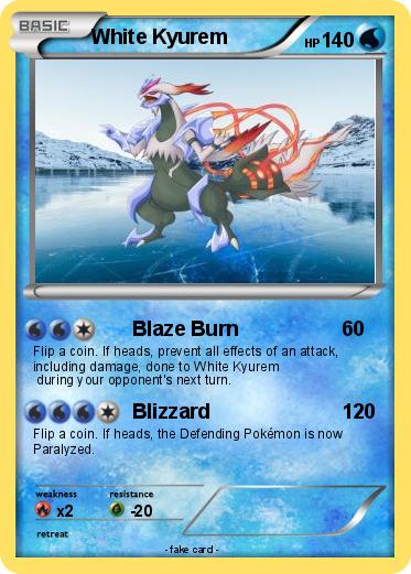 Pokemon White Kyurem