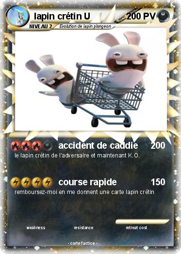 Pokemon lapin crétin U