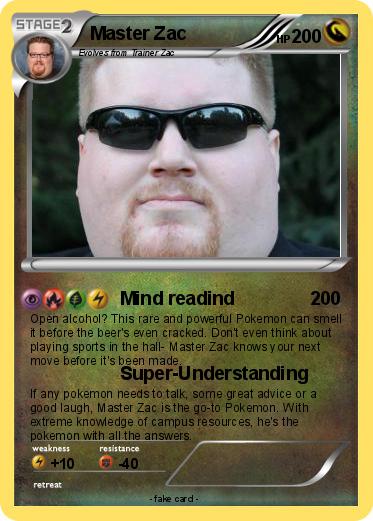 Pokemon Master Zac