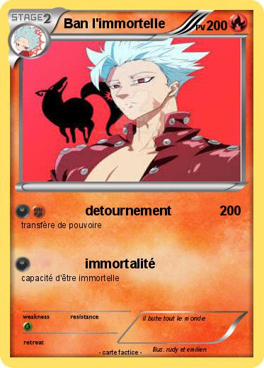 Pokemon Ban l'immortelle