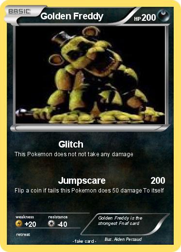 Pokemon Golden Freddy
