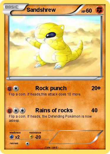 Pokemon Sandshrew