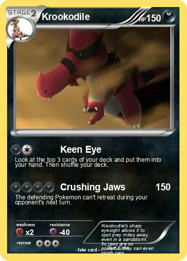 Pokemon Krookodile