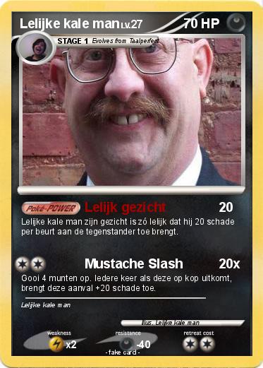 Pokemon Lelijke kale man