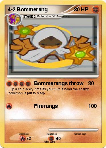 Pokemon 4-2 Bommerang