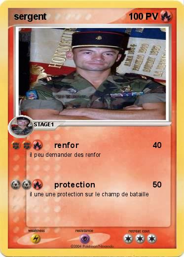 Pokemon sergent