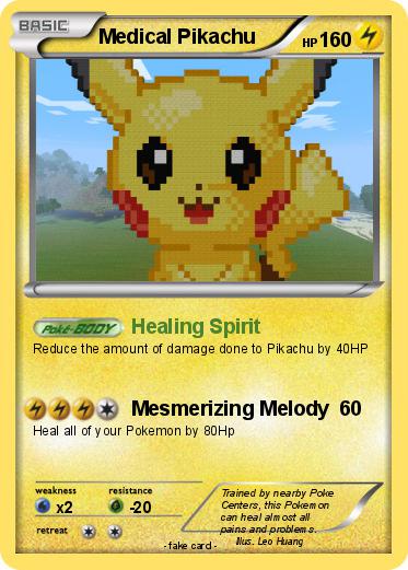 Pokemon Medical Pikachu
