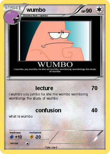 Pokemon wumbo