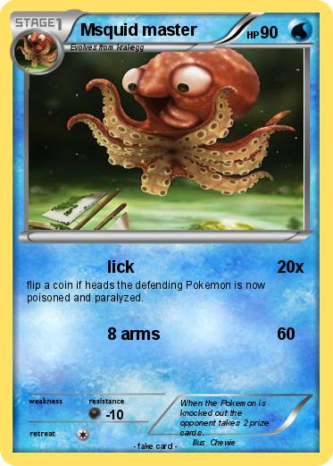 Pokemon Msquid master