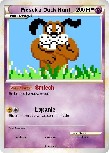 Pokemon Piesek z Duck Hunt