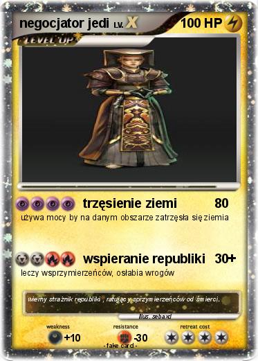 Pokemon negocjator jedi