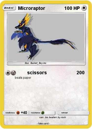 Pokemon Microraptor