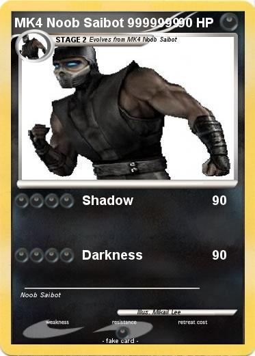 Pokemon MK4 Noob Saibot 9999999