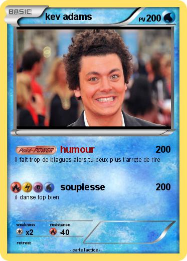 Pokemon kev adams