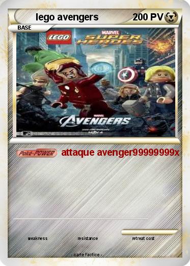 Pokemon lego avengers