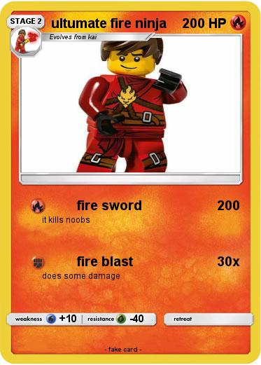 Pokemon ultumate fire ninja