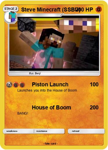 Pokemon Steve Minecraft (SSBU)