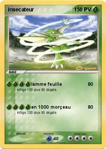 Pokemon insecateur