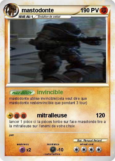 Pokemon mastodonte