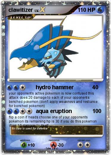 Pokemon clawitizer