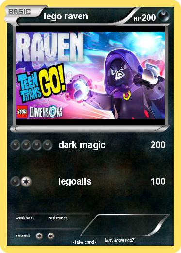 Pokemon lego raven