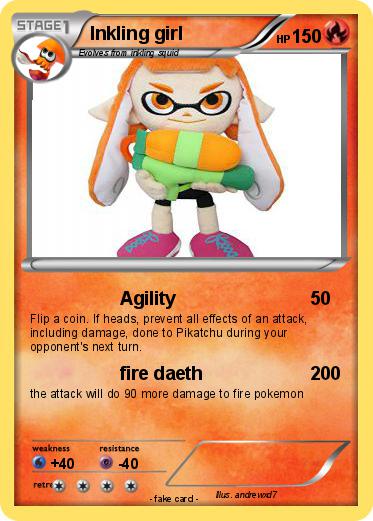 Pokemon Inkling girl