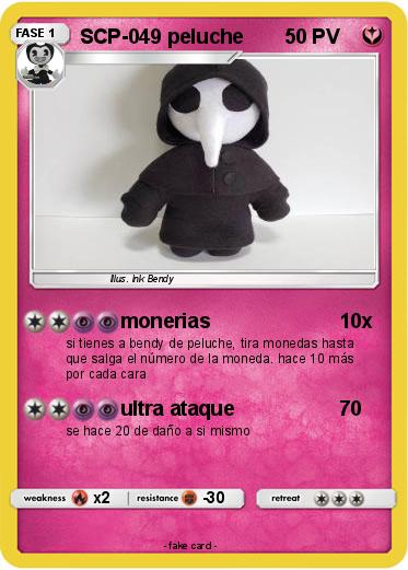 Pokemon SCP-049 peluche