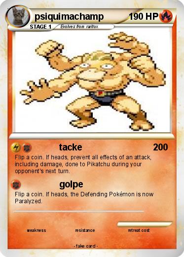 Pokemon psiquimachamp