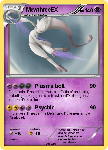 Pokemon MewthreeEX