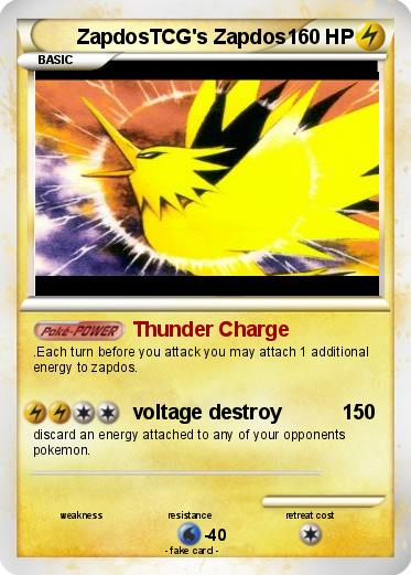 Pokemon ZapdosTCG's Zapdos