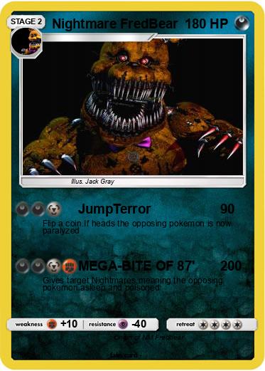 Pokemon Nightmare FredBear