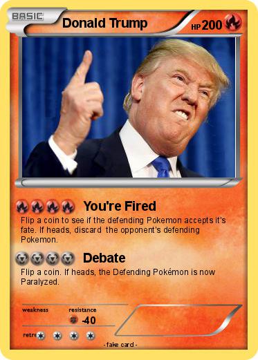 Pokemon Donald Trump
