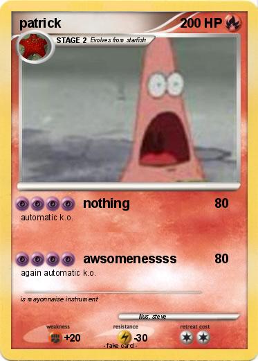 Pokemon patrick