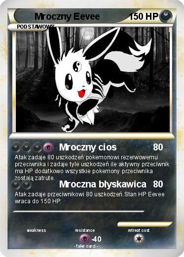 Pokemon Mroczny Eevee