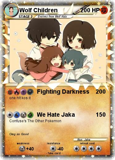 Pokemon Wolf Children