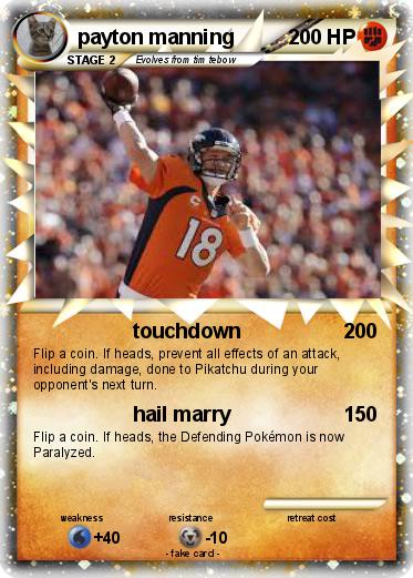Pokemon payton manning