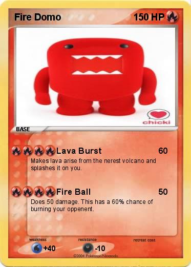 Pokemon Fire Domo