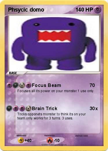 Pokemon Phsycic domo