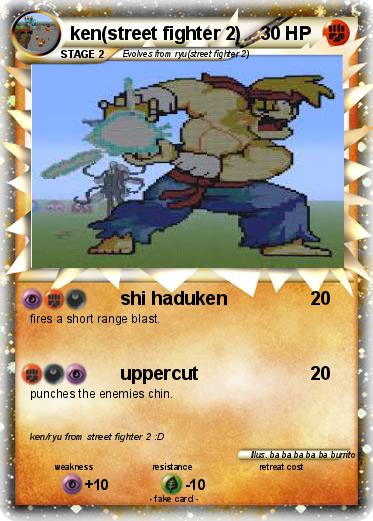 Pokemon ken(street fighter 2)