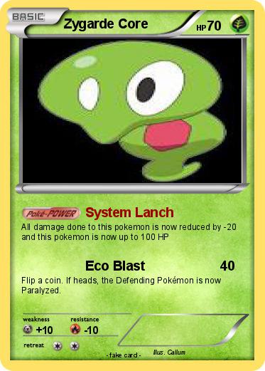 Pokemon Zygarde Core