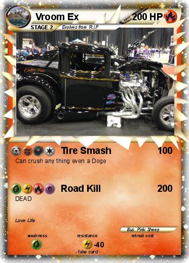 Pokemon Vroom Ex
