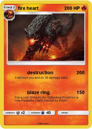 Pokemon fire heart