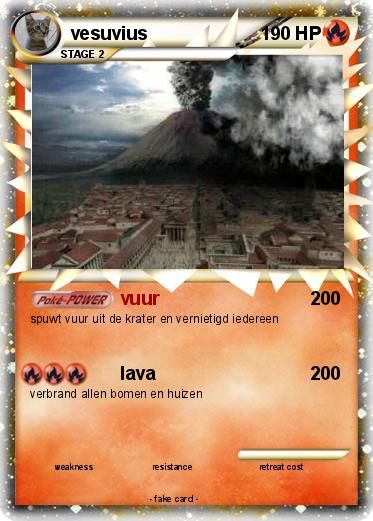 Pokemon vesuvius