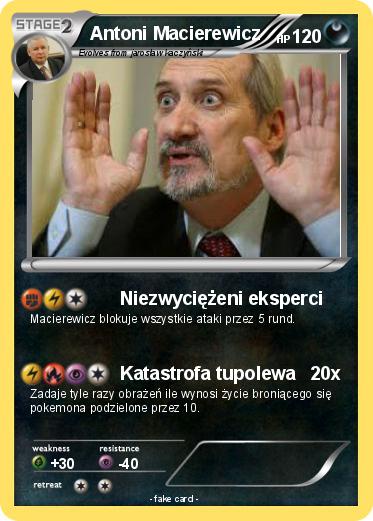 Pokemon Antoni Macierewicz