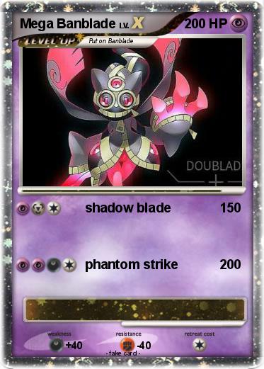 Pokemon Mega Banblade